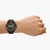 Black Stainless Steel Round Watch