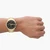 Black Stainless Steel Round Watch