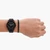 Black Stainless Steel Round Watch
