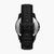 Black Stainless Steel Round Watch