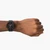 Black Stainless Steel Round Watch