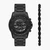 Black Stainless Steel Round Watch