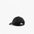 Black Edition Cotton Cap With A Logo Patch And Leather Details