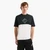 Regular Fit Cotton Crewneck Colour Block T-Shirt With Central Branding