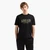 Regular Fit Cotton Crewneck T-Shirt With Blurred Brand Logo