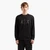 Regular Fit Crewneck Sweatshirt With Gold Rhinestone Branding