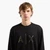 Regular Fit Crewneck Sweatshirt With Gold Rhinestone Branding