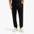 Regular Fit Cotton Joggers With Gold Rhinestone Branding