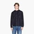 Regular Fit Icon Zip Up Hooded Windbreaker Jacket With Monochromartic Logo Patch
