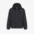Icon Zip-Up Down Jacket With A Hoodie And Monochromatic Logo Patch