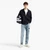 Blue Edition Regular Fit Stretch Cotton Sweatshirt With Full Zip Closure