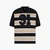 Regular Fit Cotton V-Neck T-Shirt With Cuffed Sleeves And Embroidered Branding