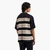 Regular Fit Cotton V-Neck T-Shirt With Cuffed Sleeves And Embroidered Branding