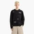 Logo Mania Regular Fit Cotton Crewneck Sweatshirt