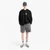 Regular Fit Cotton Crewneck Sweatshirt With Vinyl Logo Patch