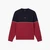 Regular Fit Two-Tone Cotton Sweatshirt With Embroidered Branding