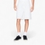 All Over Logo Cotton Shorts With Elasticated Waistband And Customised Drawstrings