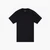 Regular Fit Cotton Crewneck T-Shirt With Monochromatic Logo Tape