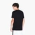 Regular Fit Cotton Crewneck T-Shirt With Monochromatic Logo Tape