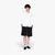 Regular Fit Milano New York Cotton Shorts With Tonal Logo Script
