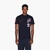 Regular Fit Cotton Crewneck T-Shirt With Multi Logo Design