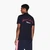 Regular Fit Cotton Crewneck T-Shirt With Multi Logo Design
