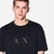 Regular Fit Cotton Crewneck T-Shirt With Central Textured Branding