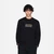 Regular Fit Cotton Crewneck Sweatshirt With Central Gold Branding
