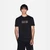 Regular Fit Cotton Crewneck T-Shirt With Central Gold Branding