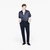 Regular Fit Monochromatic All Over Logo Button Down Shirt