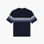Regular Fit Cotton Crewneck T-Shirt With Decorative Branded Tape