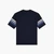 Regular Fit Cotton Crewneck T-Shirt With Decorative Branded Tape