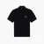Black And Gold Regular Fit Cotton Polo Shirt With Logo Patch