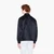 Regular Fit Monochromatic All Over Logo Jacket With Dual Zip Closure