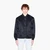 Regular Fit Monochromatic All Over Logo Jacket With Dual Zip Closure