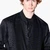 Regular Fit Monochromatic All Over Logo Jacket With Dual Zip Closure