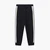 Tapered Fit Comfort Stretch Cotton Trousers With Decorative Branded Tape