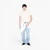 White Edition Regular Fit Cotton Polo Shirt With Logo Patch