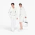 White Edition Regular Fit Cotton Polo Shirt With Logo Patch