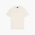 White Edition Slim Fit Cotton Crewneck T-Shirt With Central Logo Patch