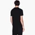 Black And Gold Regular Fit Cotton Crewneck T-Shirt