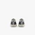 Coated Round Toe Sneakers With All Over Logo Heel Insert