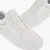 Round Toe Sneakers With Embossed Brand Logo