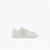 Round Rubber Toe Lace Up Sneakers With Tone-On-Tone Logo Patch