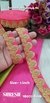 Pink Sequin, Thread & Dori Embroidery Lace – 18012-Emb