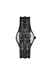 Black DZ2187- Vert Three-Hand Date Black Stainless Steel Watch