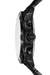 Black Spiked black stainless steel watch