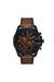 Brown Mega Chief Slim brown leather watch