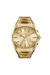 Gold D-Curve gold-tone stainless steel watch