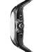 Black D-Curve black stainless steel watch